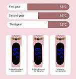 Плойка для завивання вій Eyelash Curler 8697 USB, рожева, фото 5