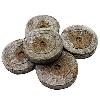 Кокосові таблетки для розсади Jiffy / Джіффі 50 мм 100 шт