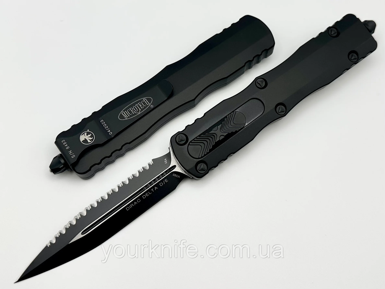 Ніж Microtech Dirac Delta Black M390 227-3T