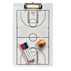 Дошка тренерська баскетбольна тактична Basketball Coaches Clipboard 35х22 см (BCCJ.1)