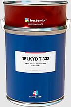 Фарба по металу TELKYD T 300 синтетична для нанесення оздоблювального шару фарбування, глянцева (18.7кг), Teluria