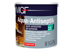 Лазур-антисептик для деревини MGF Aqua-Antiseptik палісандр 0,75л