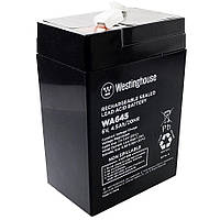 Акумулятор Westinghouse свинцево-кислотний 6V, 4.5Ah, terminal T1, 1шт
