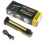 Акумуляторний ліхтар, з повербанком, від USB, WL-08-XPE+COB / Світлодіодний кемпінговий ліхтарик, фото 10