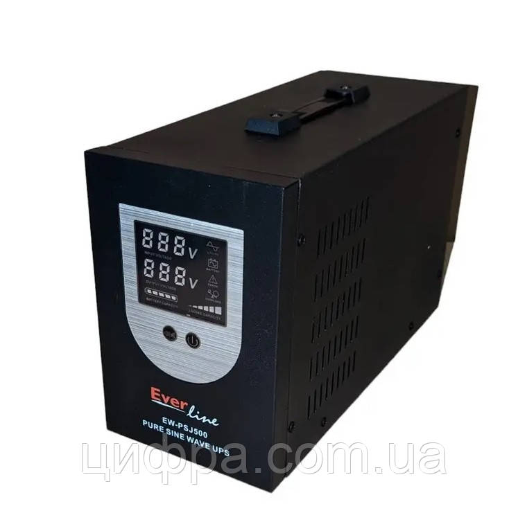 Everline EW-PSJ500 з правильною синусоїдою під зовн. АКБ
