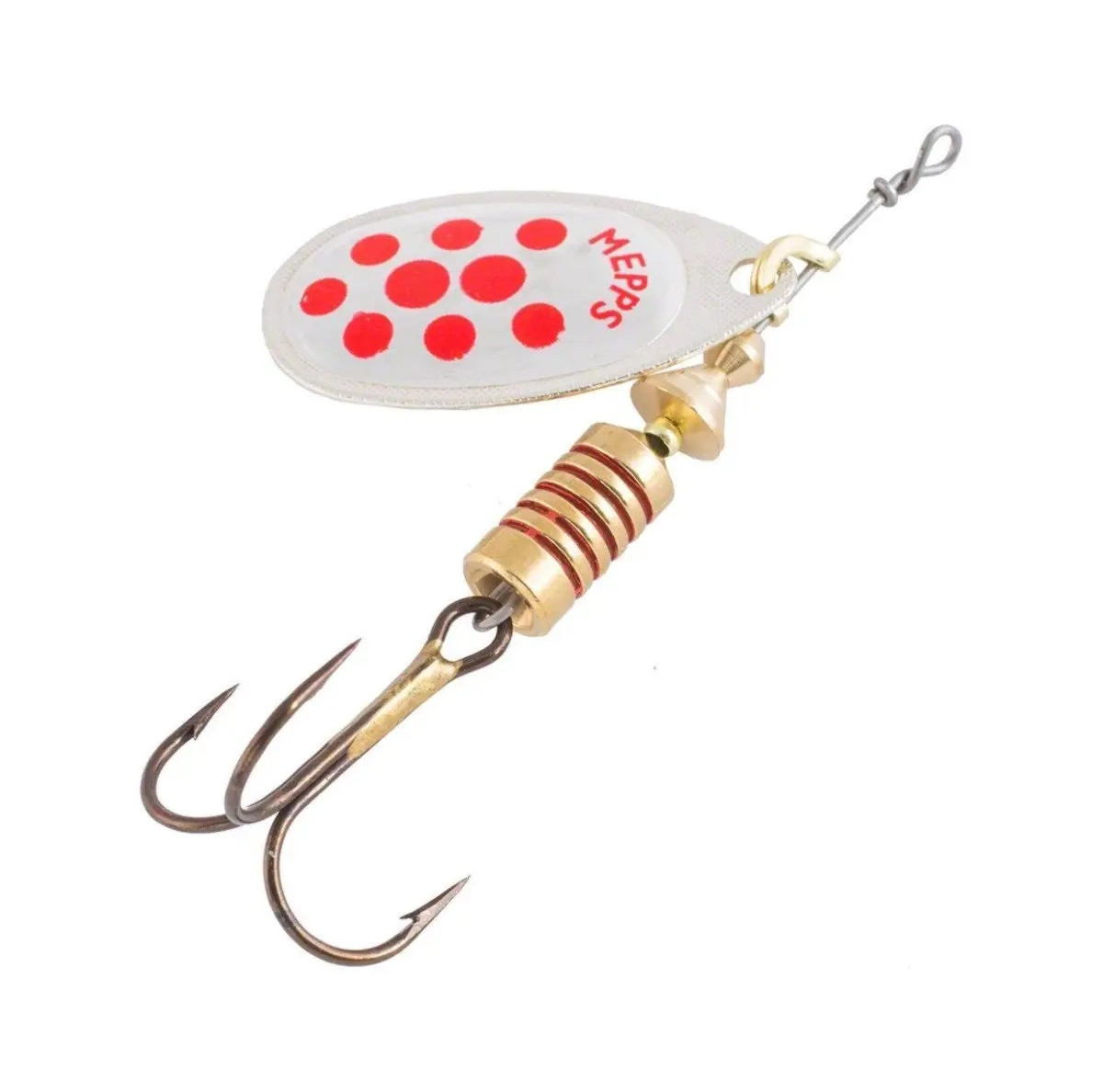 Блешня-вертушка Mepps Aglia Decoree Silver/Red №3 6,5г
