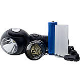Ліхтар worklight  Quantum QM-FL2020 Transformer  5W LED+COB з USB+ Li-ion18650/2000mAh, фото 7
