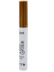 Гель для брів Quiz Cosmetics Shape Color Eyebrow Gel, Dark (темний)