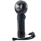 Ліхтар worklight  Quantum QM-FL2020 Transformer  5W LED+COB з USB+ Li-ion18650/2000mAh, фото 9