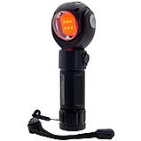 Ліхтар worklight  Quantum QM-FL2020 Transformer  5W LED+COB з USB+ Li-ion18650/2000mAh, фото 10