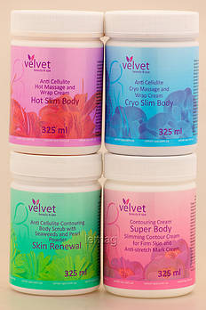 Velvet Антицелюлітна програма, Набір