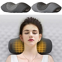 Роликовый массажер для спины и шеи Massage pillow, 3 режима PILLOW LY-344