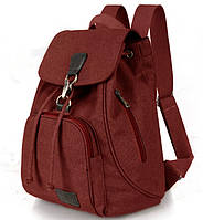 Жіночий рюкзак міський Макрос 0823 вологостійкий зносостійкий 15л колір червоний
