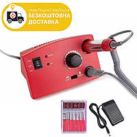 Фрезер для нігтів DM-211 65W 30000 об/хв (апаратний фрезер ZS-602 для нігтів, фрезер ЗС-602)