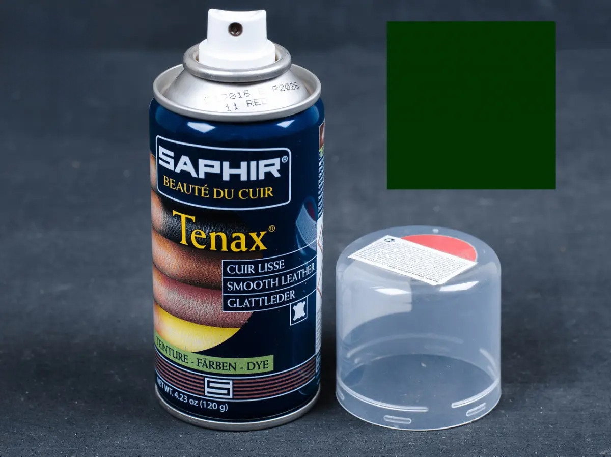 Аерозольний барвник Saphir Tenax Spray темно-зелений 150 мл