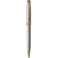 Ручка шариковая Parker Sonnet 17 Stainless Steel 84 132 позол.