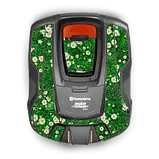 Набір наклейок "Квіти" для газонокосарок-роботів Husqvarna 310, 315, фото 4