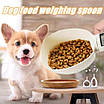 Електронний совок-ваги, мірна ложка для дозування корму для собак і котів, фото 7