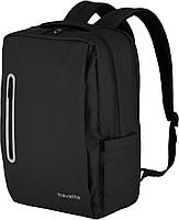 Рюкзак Travelite Basics Boxy с отдел. д/ноутбука 15" Черн. (19л, 0,6кг) (29x43x15см)