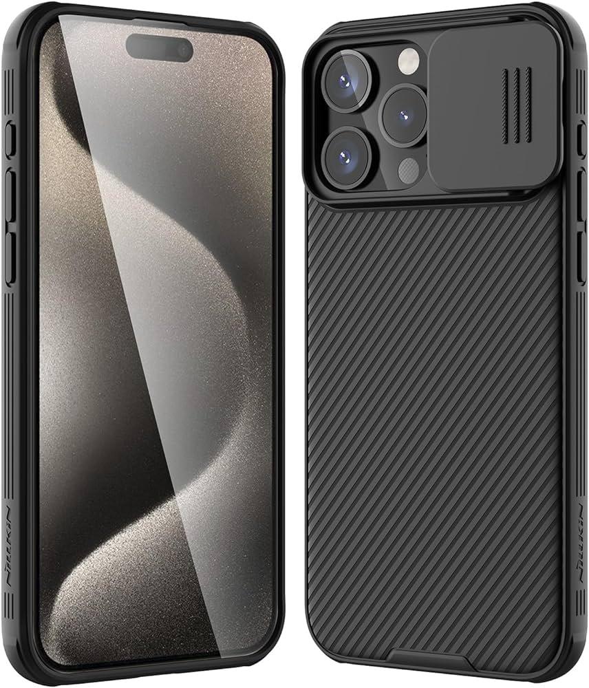 Чохол бампер Nillkin CamShield Pro Case для Apple iPhone 15 Pro 6.1' 2023 Black