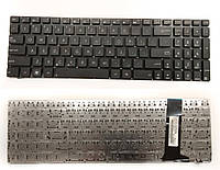 Клавиатура для ноутбука Asus G56, N56, N76 без фрейма small enter RU черная новая