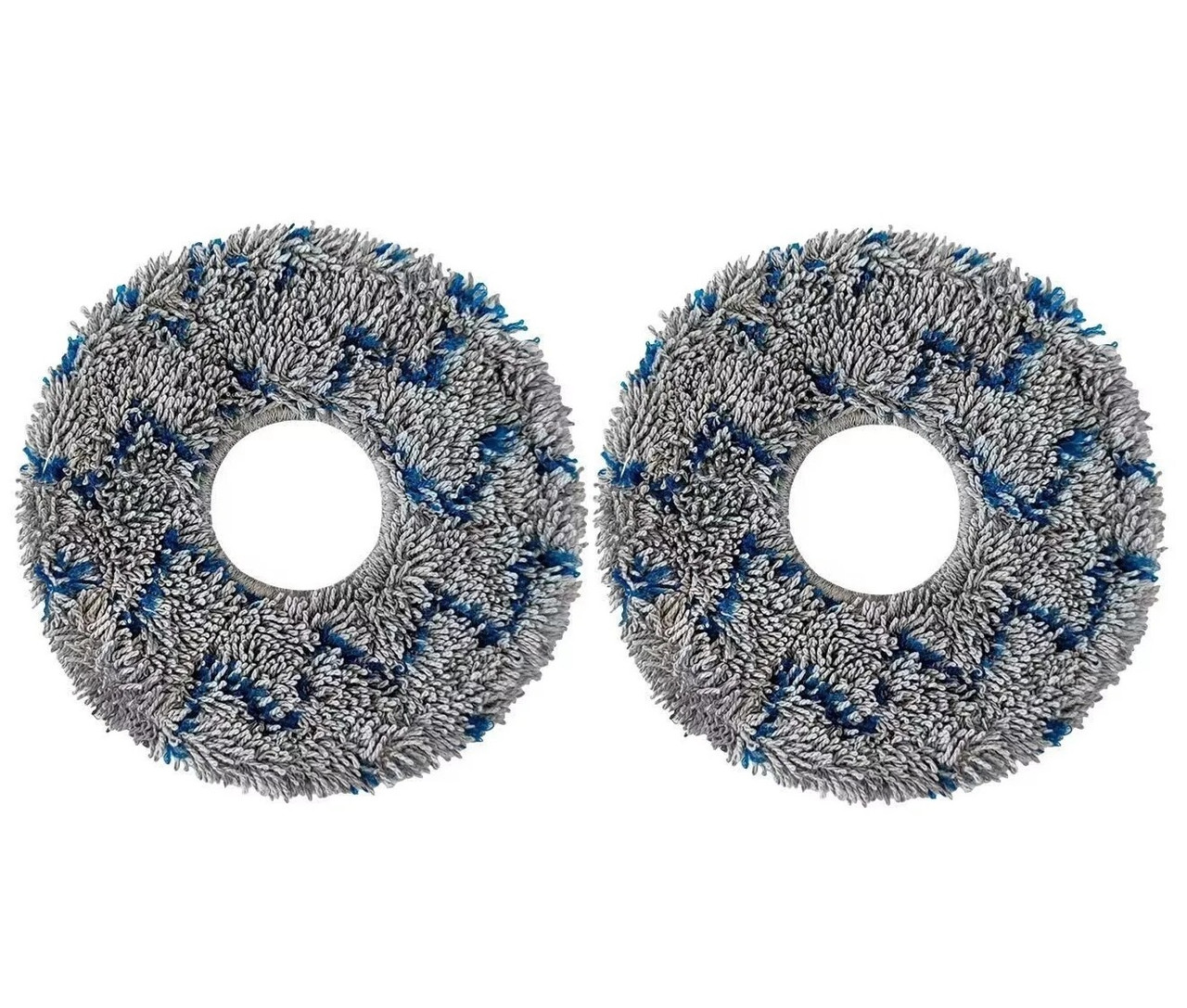 Мікрофібри , накладки (ганчірки) для робот-пилососа Ecovacs Deebot Ozmo T10 TURBO ( DBX23 ) 2 штуки