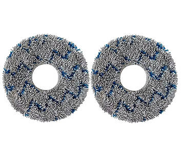 Мікрофібри , накладки (ганчірки) для робот-пилососа Ecovacs Deebot Ozmo T10 TURBO ( DBX23 ) 2 штуки