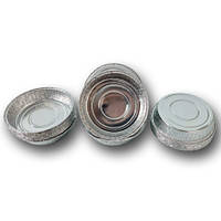 Алюмінієва кругла одноразова харчова форма об'ємом 155 мл Ø 109 мм C5-27G 100 шт/уп.