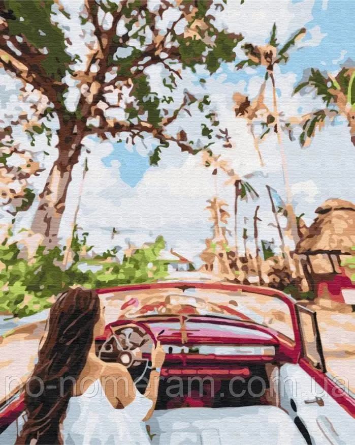 Рукітвор Картина за номерами (BS24882) Вулицями Куби, 40 х 50 см, Brushme