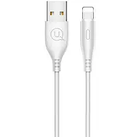 USB кабель для зарядки и передачи данных to iPhone Lightning 2.0A 1м белый