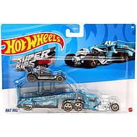 Игровой набор, Hot Wheels Super Rigs Sky - Rat Rig BDW51 HDT08 MATTEL