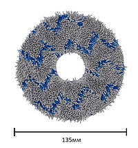 Мікрофіброві накладки (ганчірки) для пилососів Xiaomi Dreame Roborock Ecovacs / 4 шт, фото 2