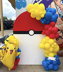 Набір арки для фотозони на день народження Покемон Пікачу