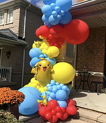 Набір арки для фотозони на день народження Покемон Пікачу