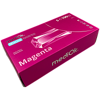 Перчатки MediOk MAGENTA Нитриловые ярко розовый S 100 шт (10)