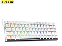 Игровая механическая клавиатура E-YOOSO Z-686 RGB HOT SWAP