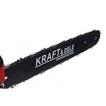Бензинова пила 4,3 к.с. / 40 см Kraft&Dele KD5014, фото 5