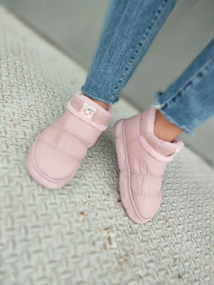 Уги Фіолетові UGG PURPLE хутряні дутики автоледі сліпони низькі зимов, фото 5