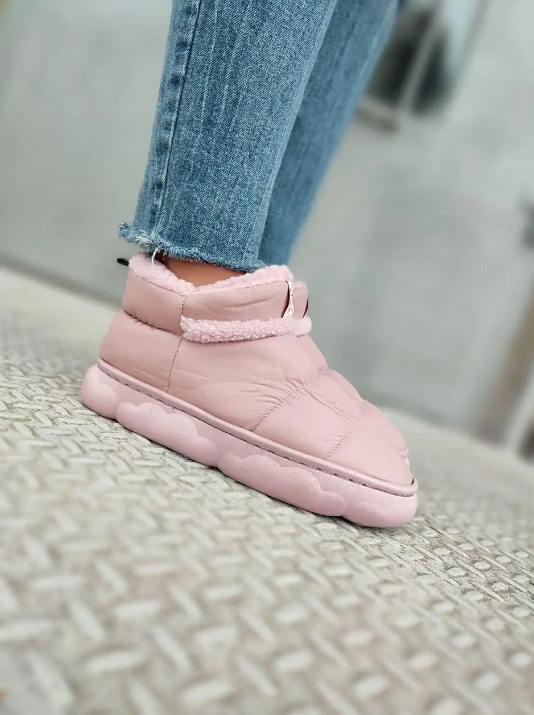Уги Фіолетові UGG PURPLE хутряні дутики автоледі сліпони низькі зимов