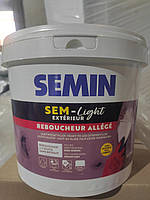 Шпаклевка для ремонта фасадных трещин SEMIN SEM LIGHT EXTERIEUR (для наружных поверхностей) 5л