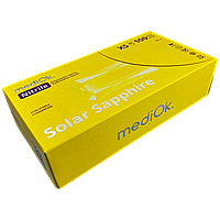 Перчатки MediOk SOLAR SAPPHIRE Нитриловый желтый XS 100 шт (10)