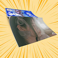 Зошит А5 48 арк. на скобі у клітинку 60 гр.м² NewJeans 007