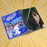 Зошит А5 48 арк. на скобі у клітинку 60 гр.м² NewJeans 008