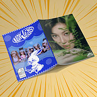 Зошит А5 48 арк. на скобі у клітинку 60 гр.м² NewJeans 009