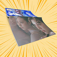 Зошит А5 48 арк. на скобі у клітинку 60 гр.м² NewJeans 011