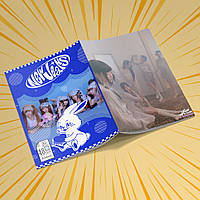 Зошит А5 48 арк. на скобі у клітинку 60 гр.м² NewJeans 016