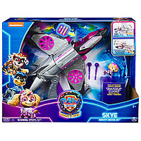 Щенячий патруль Скай большой самолет со звуком и светом Paw patrol Skye Mighty Transforming Cruiser Deluxe