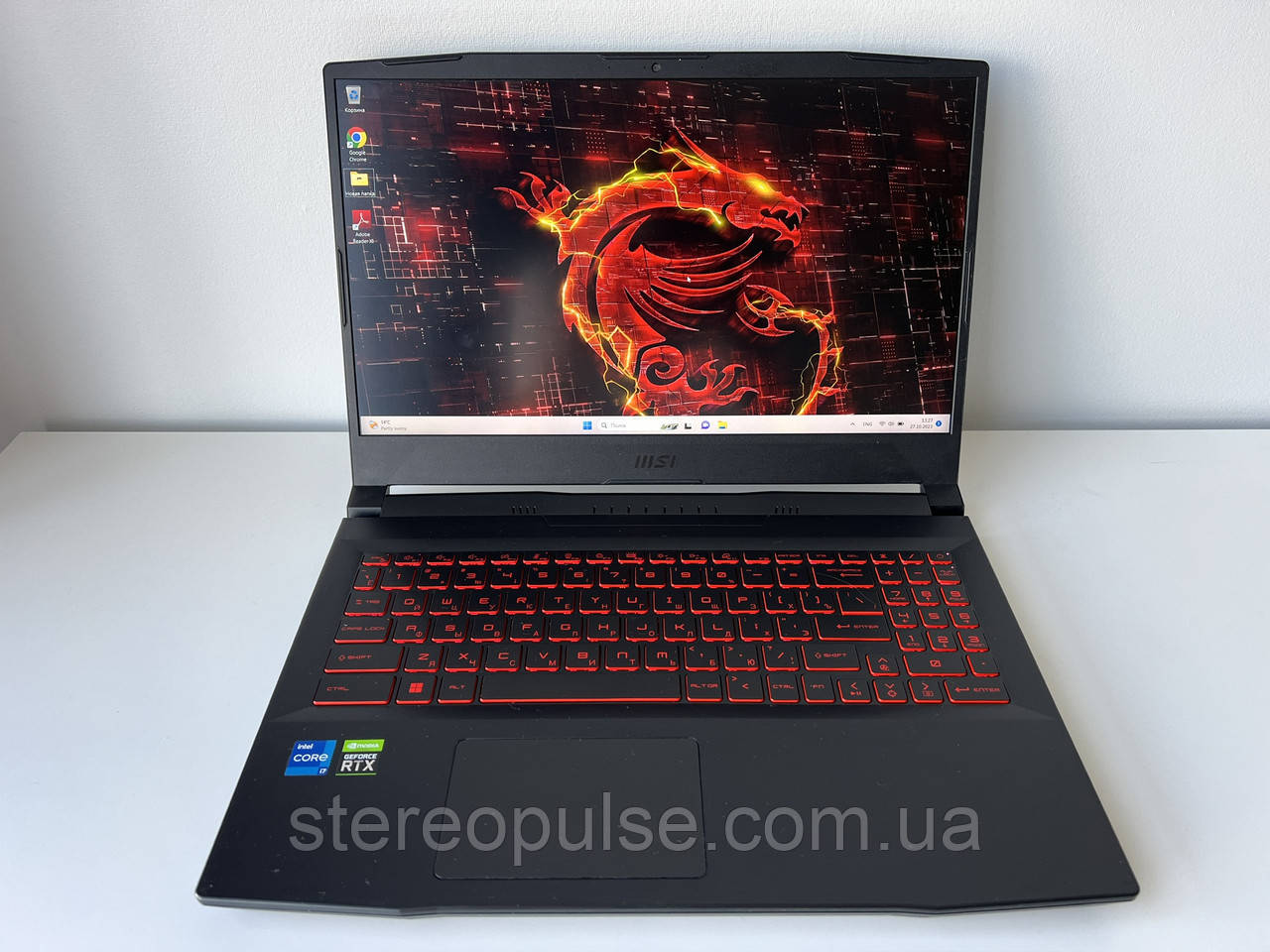 MSI GF66 Katana (MS-1581): i7-11800H/ RTX3070(8Gb)/ 16Gb DDR4/ 512Gb SSD