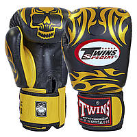 Перчатки боксерские TWINS FBGVL3-31 14 Черный-золотой