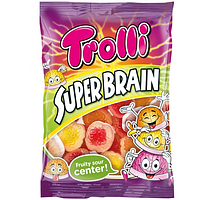Жевательные конфеты мармелад Trolli Super Brain, 150 г, 18 шт/ящ